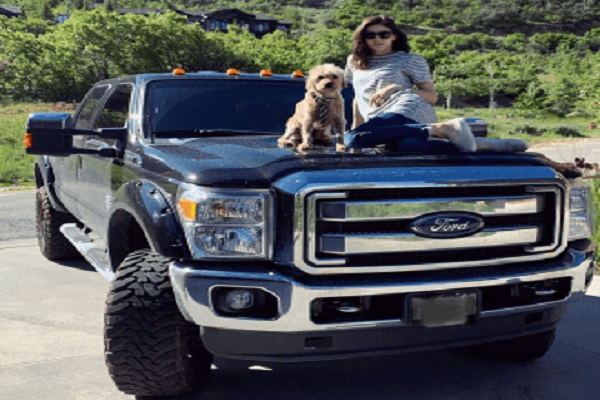 Alexandra Daddario Ford F-250