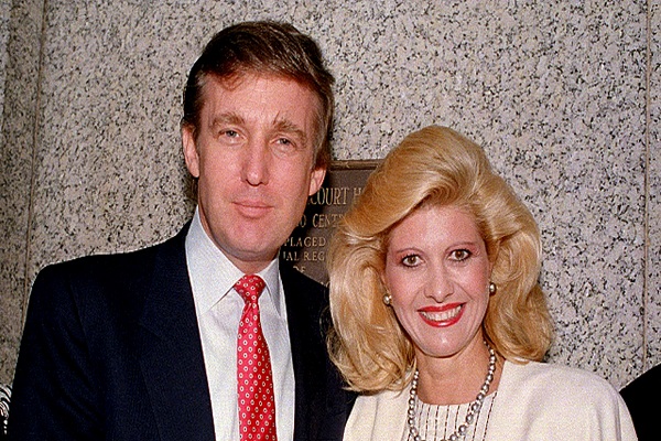 Ivana Trump and Donald Trump