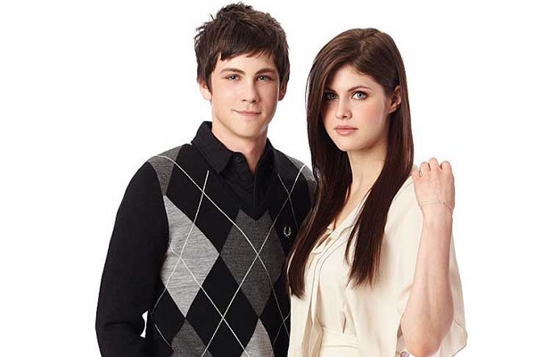 Alexandra Daddario and Logan Lerman