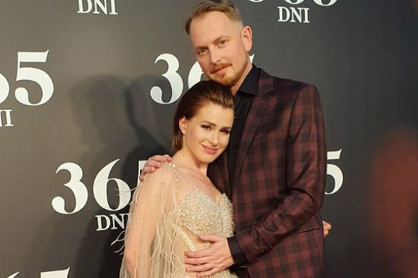 Anna-Maria Sieklucka with her long-term boyfriend, Lukasz Witt-Michalowski