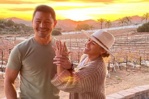 Lo'eau LaBonta is engaged and married to her husband, Roger Espinoza