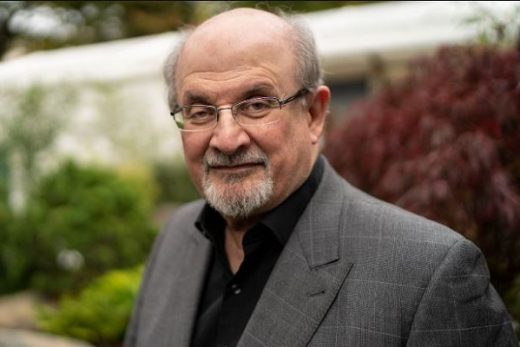 The image of Salman Rushdie