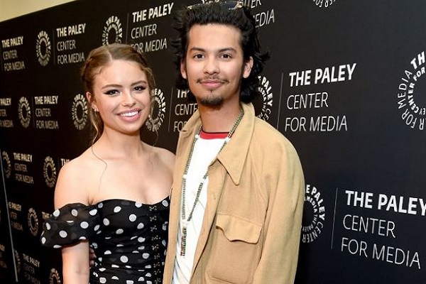 Xolo Mariduena with ex-girlfriend, Hannah Kepple in an event