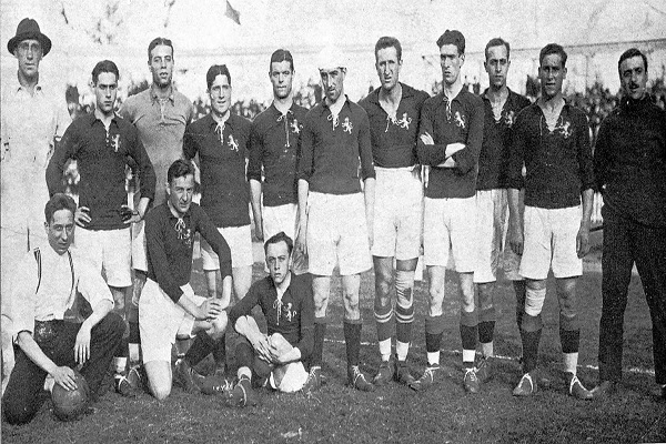 Spain national squad in 1920 Olympic Games