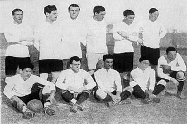 Uruguay national team at 1916 COPA America. 