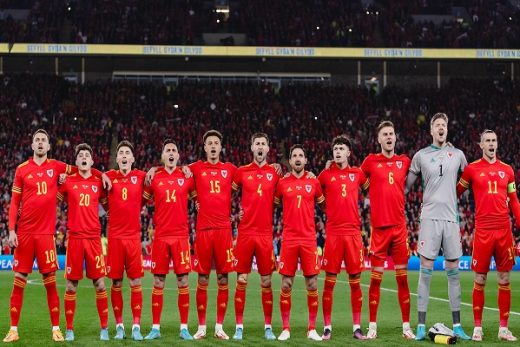 Wales national team at 2022