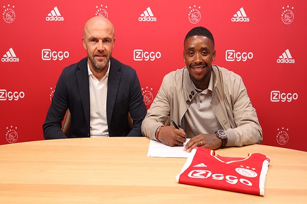 Steven Bergwijn contract with club Ajax 