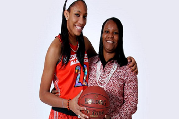 A'ja Wilson mother